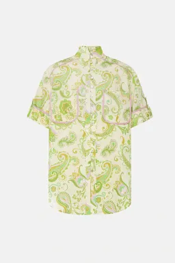 Alemais Marta Shirt in Mint Size 6 for rent on The Volte - image 3