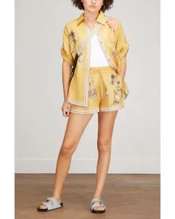 Alemais Sunset Shades Short in Sand Size AU 8  for rent on The Volte - image 1