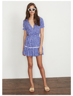 Faithfull the brand / faithful Liza dress - sunny floral print  for rent on The Volte - image 1