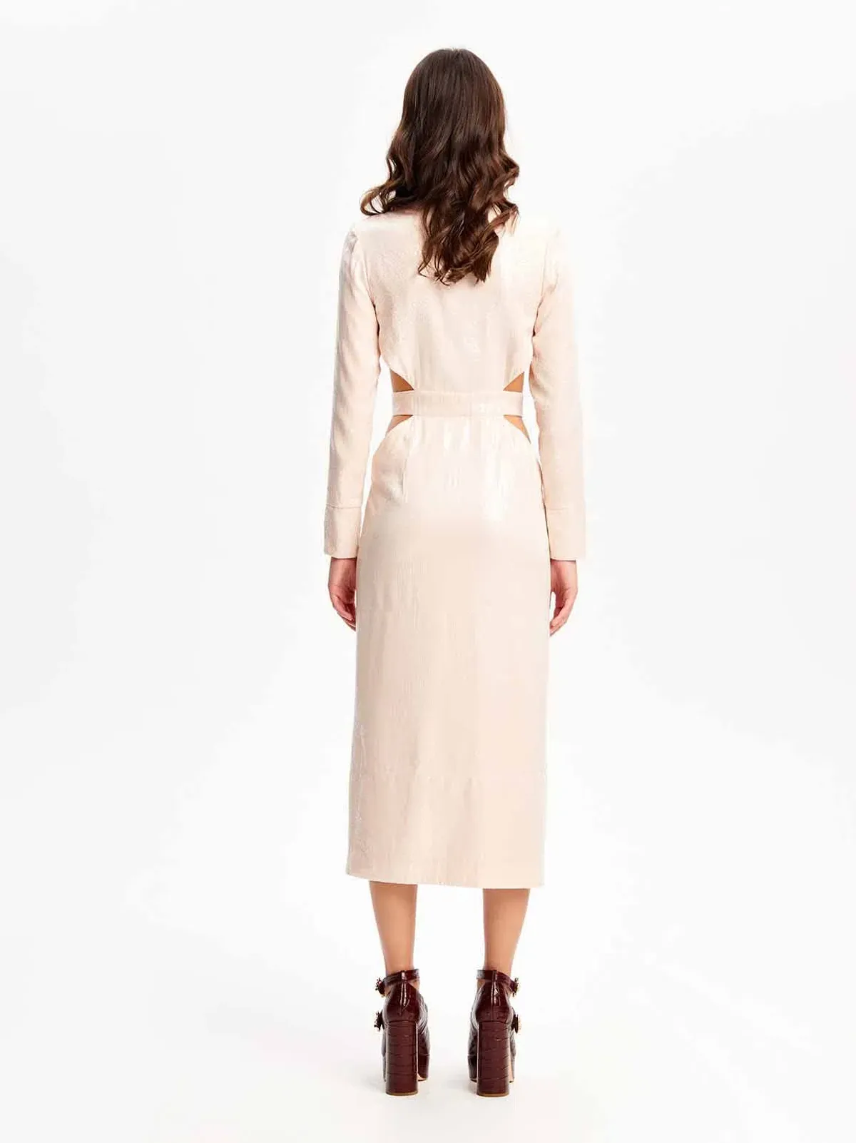Alice McCall Night Sky Trench Dress Chai Latte Size 6 - Image 3
