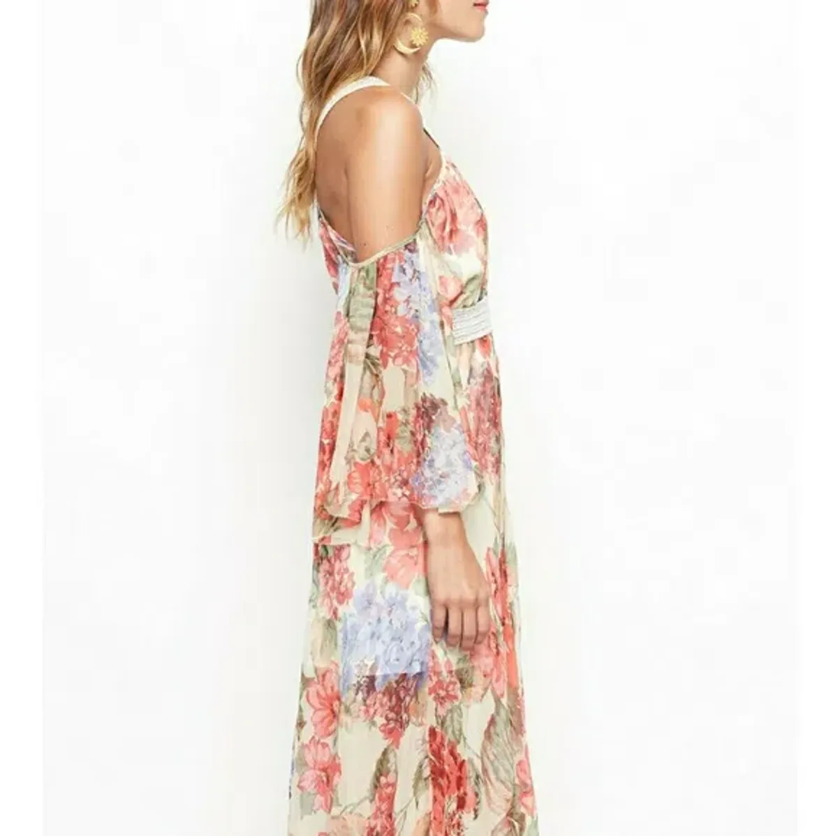 Alice McCall The Dreamer Midi Dress Morning Floral Size 6 - Image 2