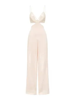 Alice McCall Night Sky Jumpsuit Chai Latte Size 6 for rent on The Volte - image 6