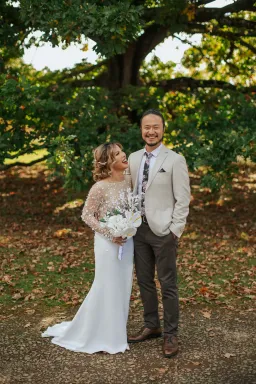 Rime Arodaky Blair Wedding Dress White Size 10 for rent on The Volte - image 4