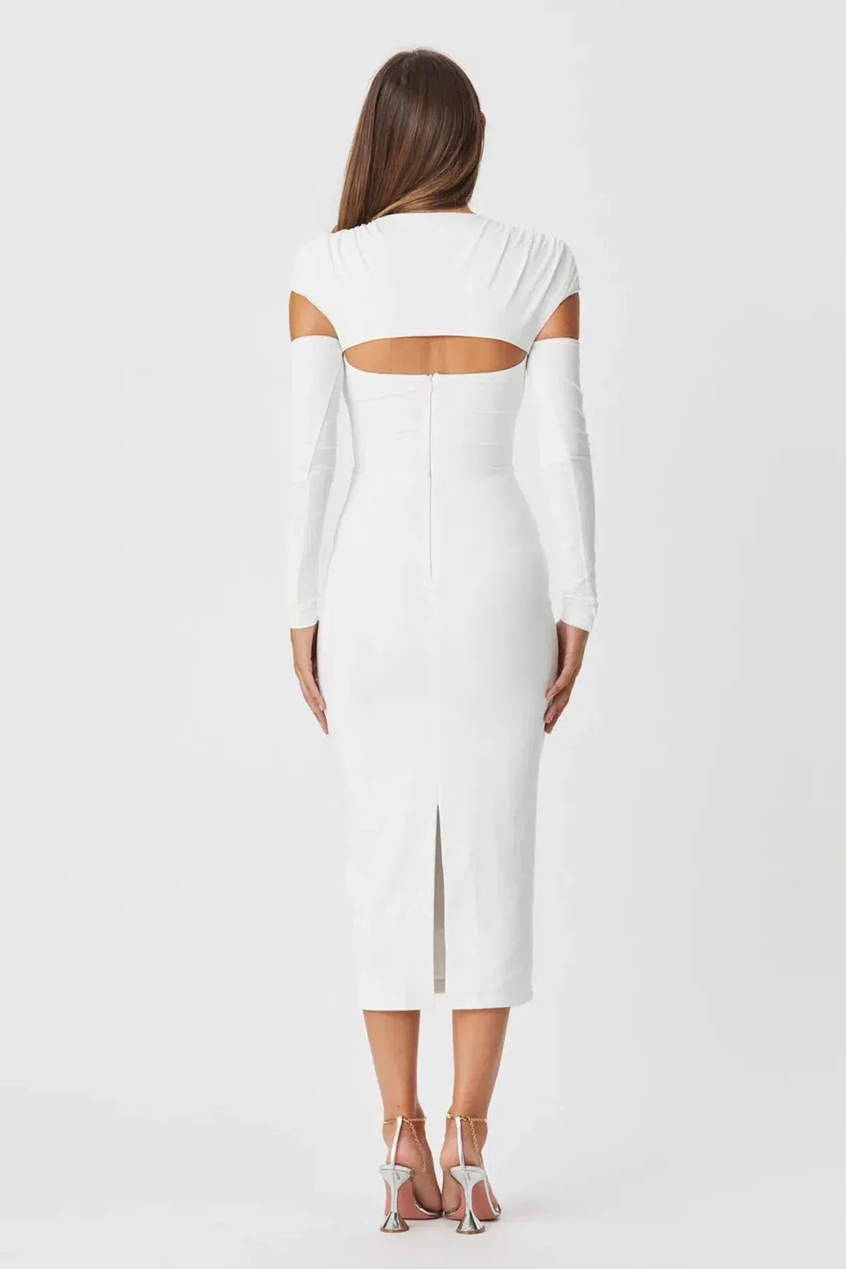 Bianca & Bridgett Simi Dress White Size 6 - Image 2
