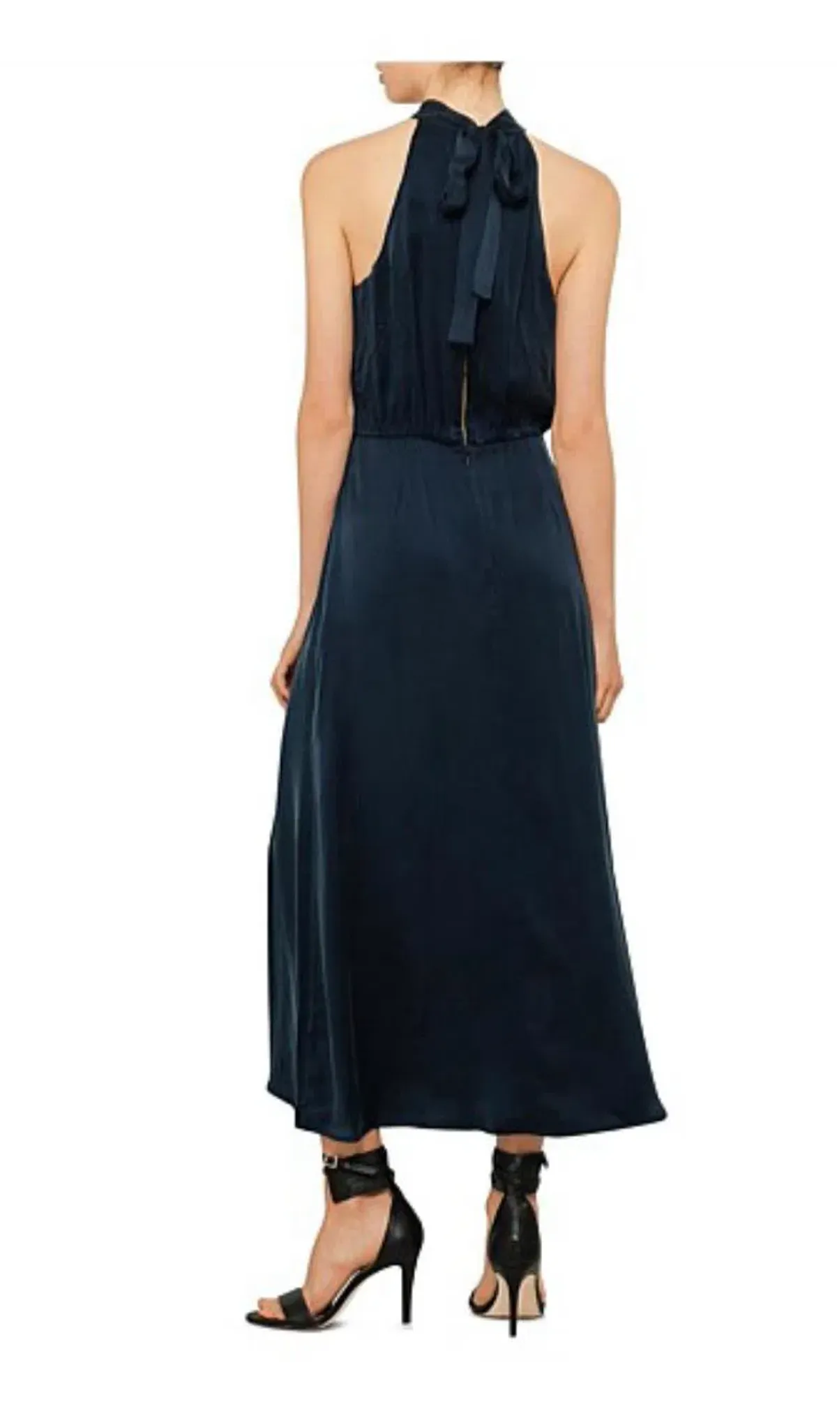 Zimmermann Sueded Picnic Dress Navy Size 8 - Image 3