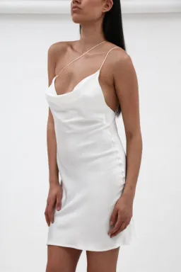 Natalie Rolt Avril Mini Dress White Size 8 for rent on The Volte - image 2