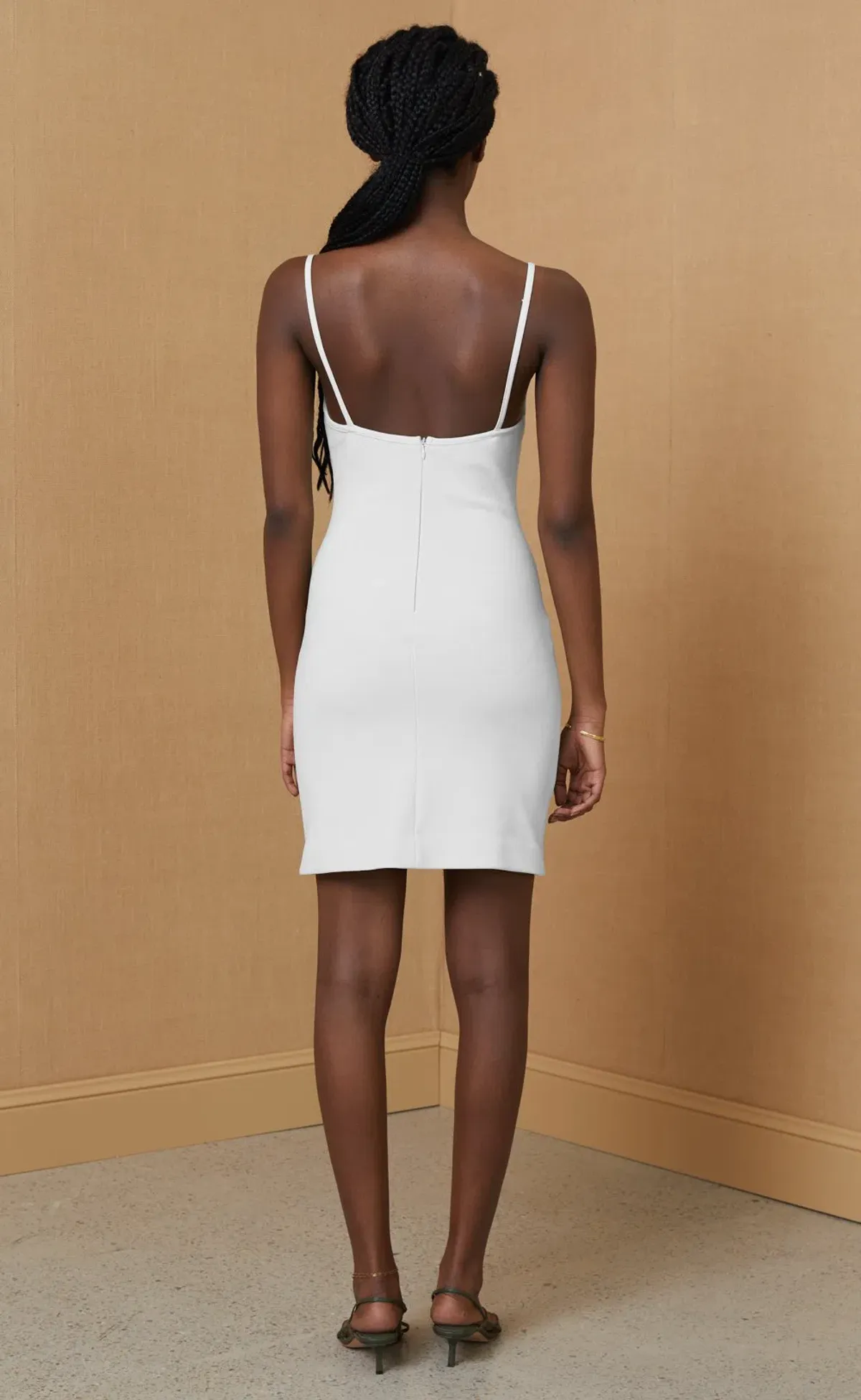 Bec & Bridge Mini Hana Mini Dress Ivory Size 16 - Image 4
