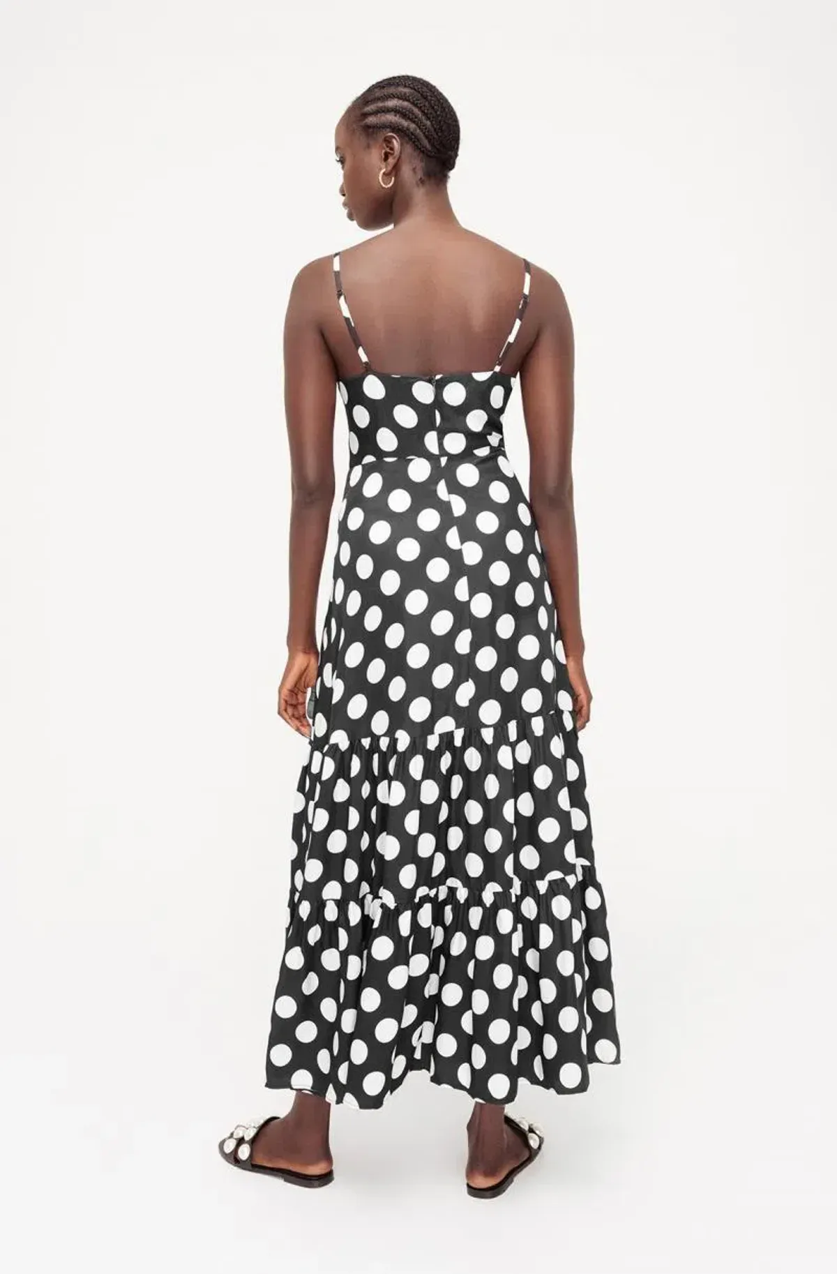 Sheike Misha Spot Dress Print Size 14  - Image 3