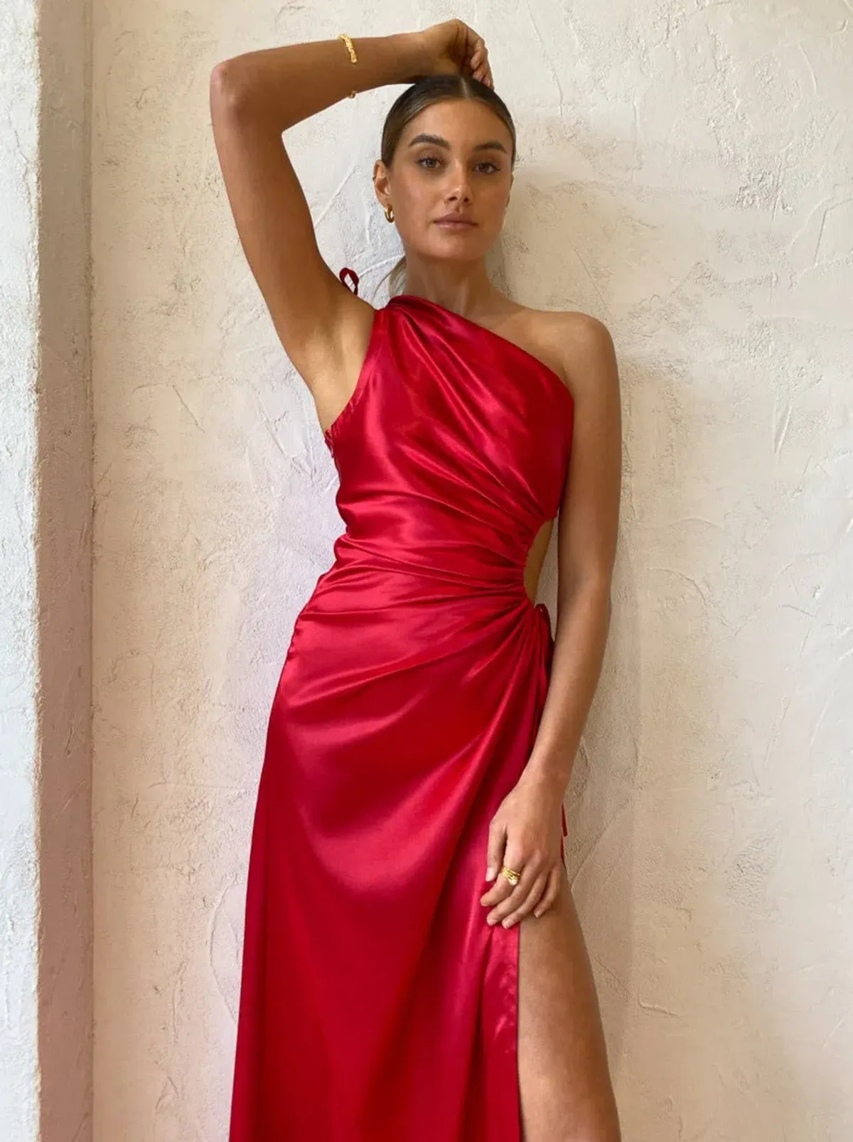 Sonya Moda Nour Maxi Dress Red Size 8 - Image 4