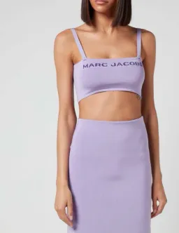Marc Jacobs The Bandeau Crop Purple Potion Size 8  for rent on The Volte - image 1