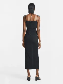 Dion Lee Gathered Butterfly Dress Black Size 8 for rent on The Volte - image 3