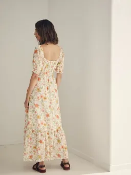 One Country Mouse Oakmeadow Jasmine Dress In Hibiscus Size 10 for rent on The Volte - image 5