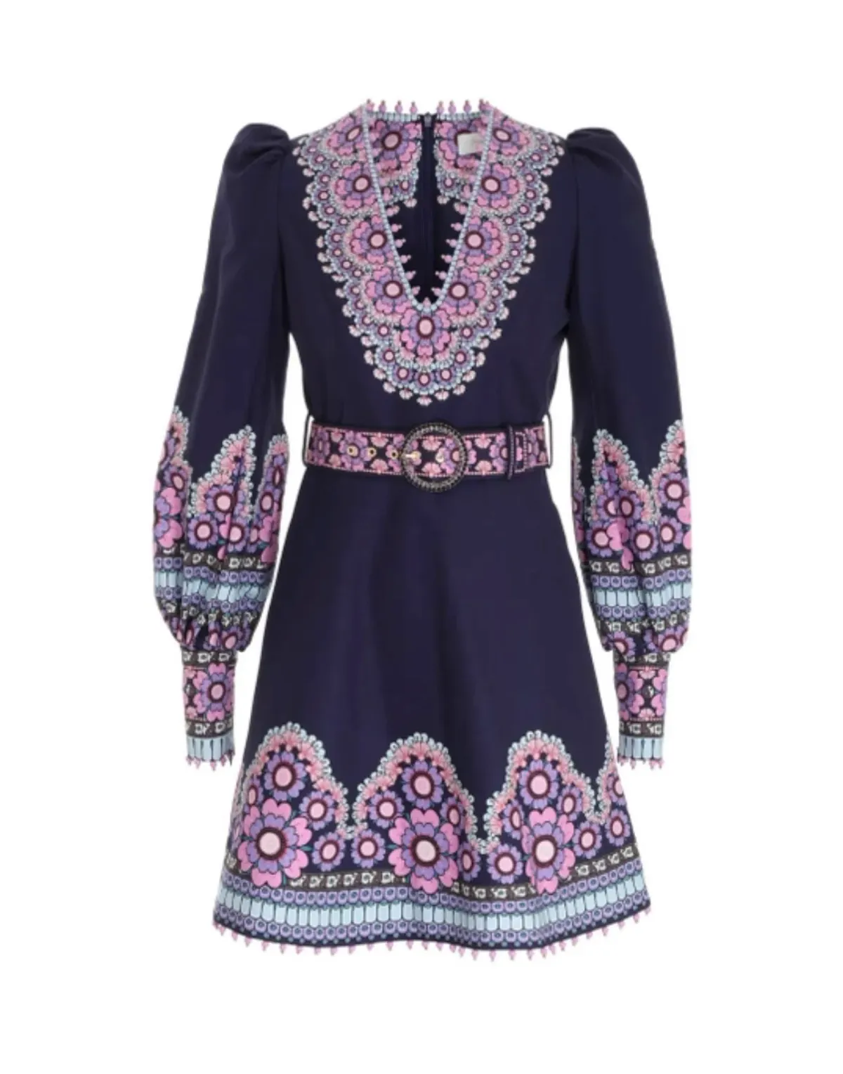 Zimmermann Celestial Beaded Mini Dress Gemini Daisy Size 1 / Au 10 - Image 2