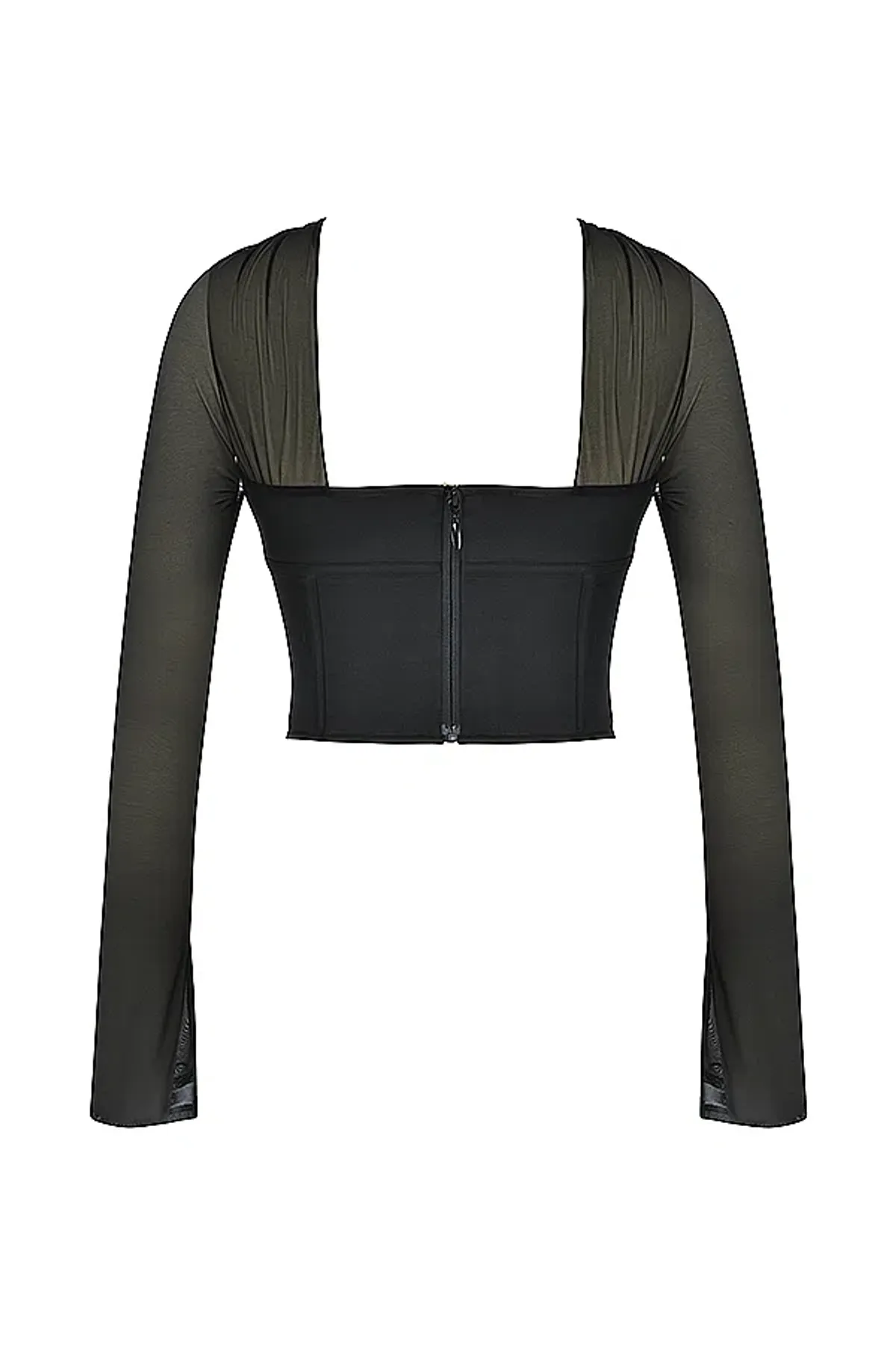 House of CB Mina Structured Corset Black Size S / Au 8 - Image 8