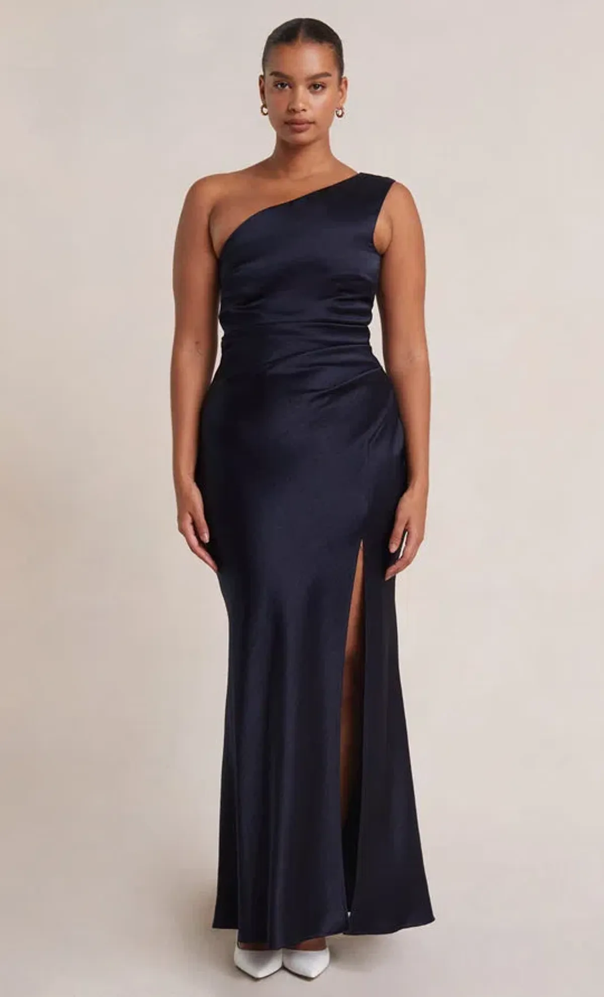 Bec & Bridge The Dreamer Asym Dress in Ink Navy Size 10 - Image 5