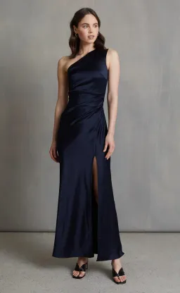 Bec & Bridge The Dreamer Asym Dress in Ink Navy Size 10 for rent on The Volte - image 6