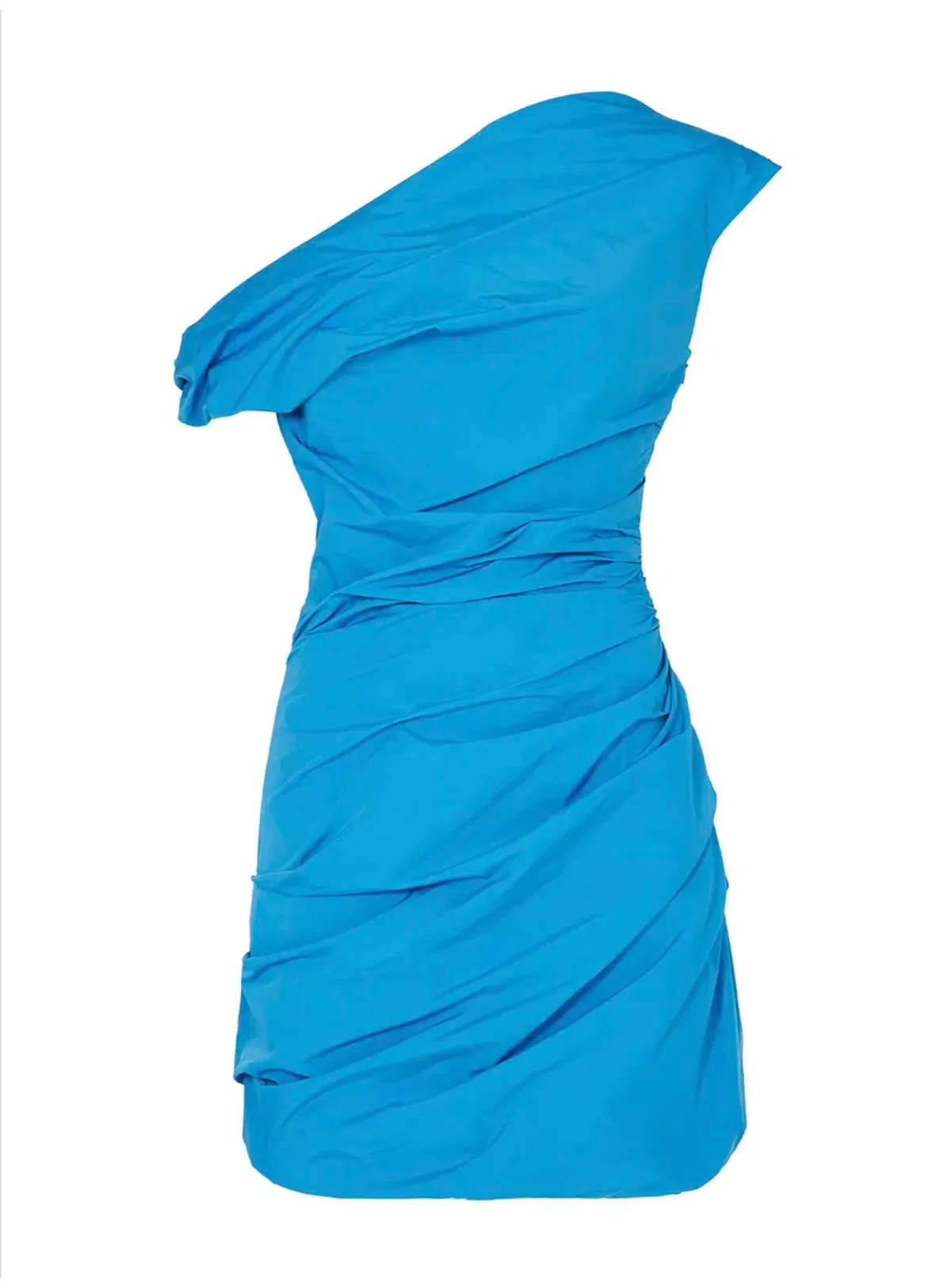 Paris Georgia Remmy Mini Dress in Turquoise Blue Size S/ Au 8 - Image 3