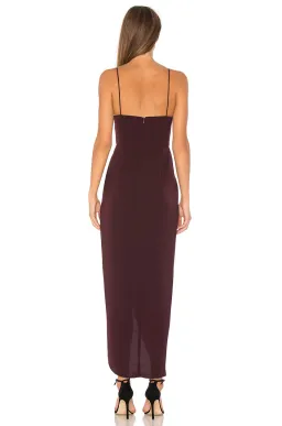 Shona Joy Core Cocktail Dress Aubergine Size 10 for rent on The Volte - image 2