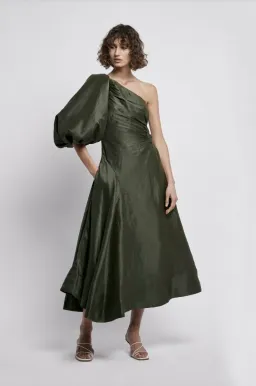 Aje Concept Dress Green Size 6 for rent on The Volte - image 1