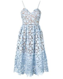 SELF-PORTRAIT blue Azaelea Dress size 10 for rent on The Volte - image 4