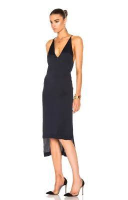 Dion Lee Fine Line Dress Black Size 12 for rent on The Volte - image 2