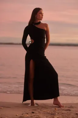 Sonya Moda Yarra Embellished Gown Black Size 8 for rent on The Volte - image 2