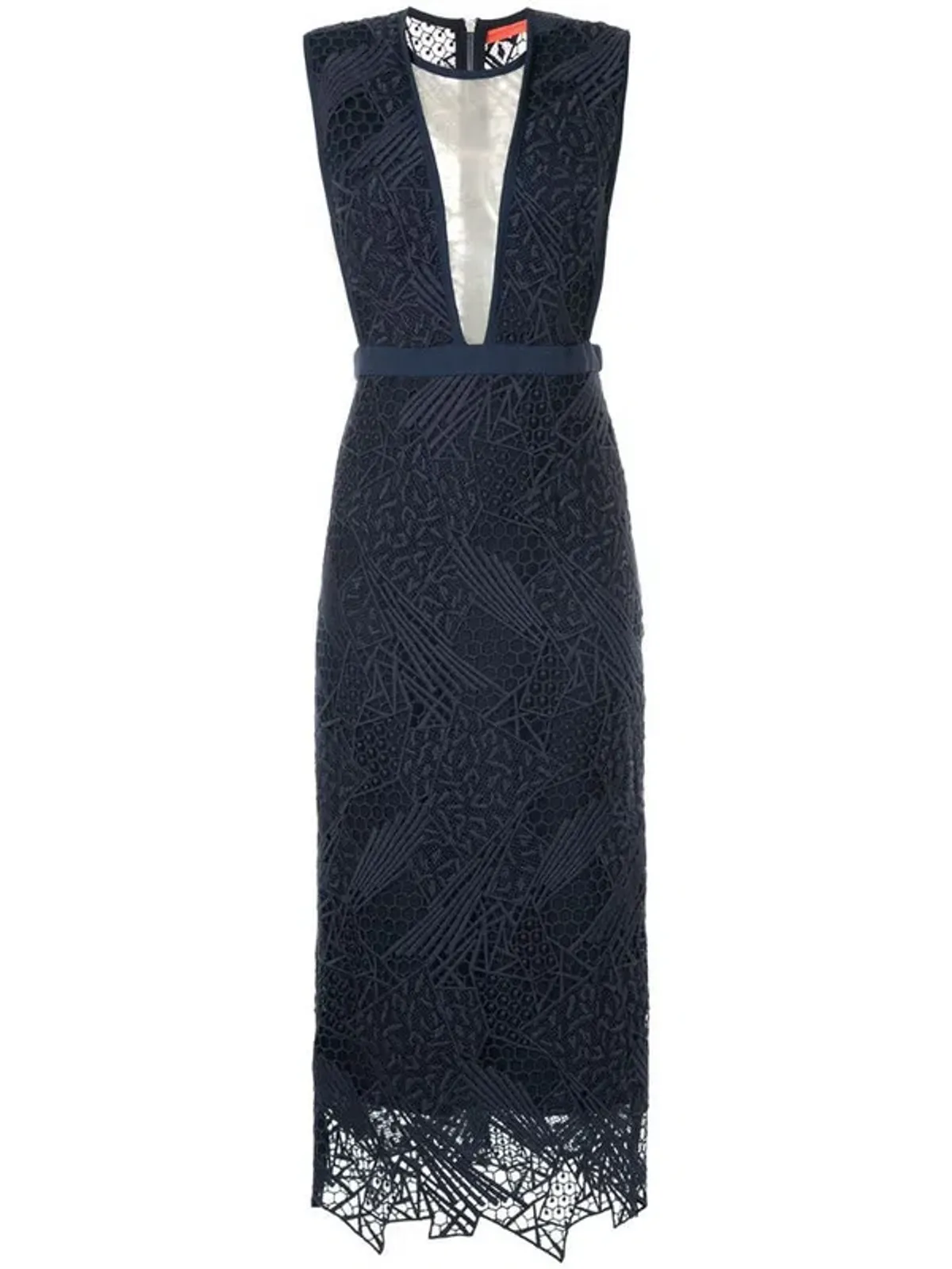 Manning Cartell Gallery Views Dress Blue Size 6 - Image 2