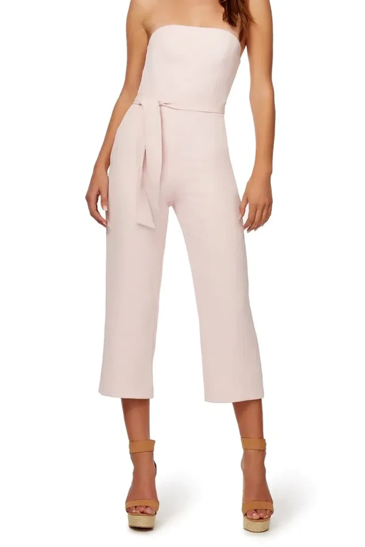 Kookai Oyster Jumpsuit Pink Size 6 - Image 1