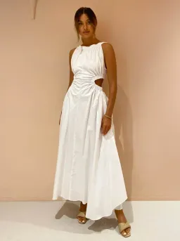 Camilla and Marc Coppola Dress White Size 8 for rent on The Volte - image 1