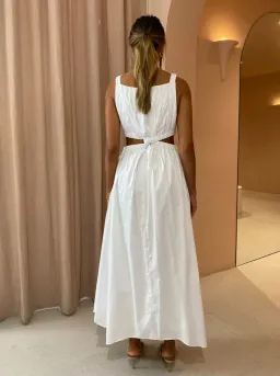 Camilla and Marc Coppola Dress White Size 8 for rent on The Volte - image 2