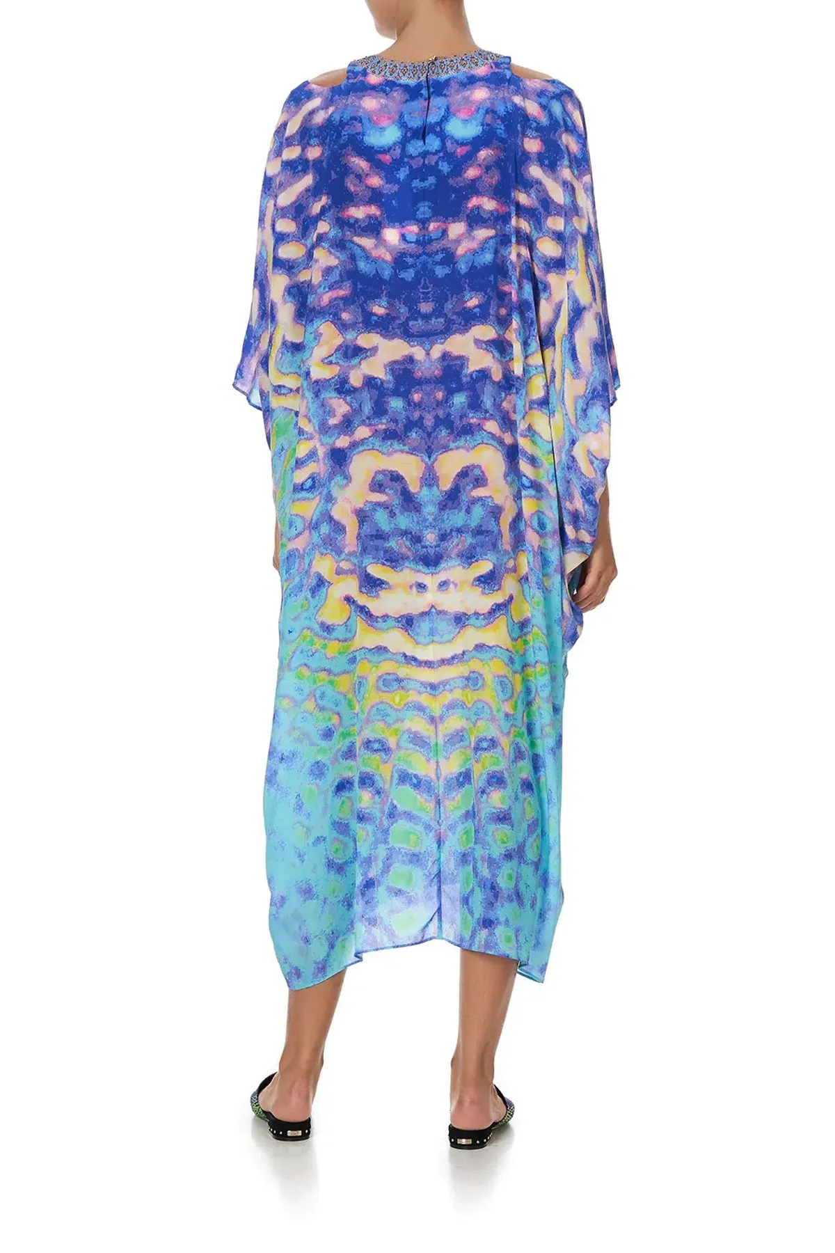 Camilla Batwing Cut Out Dress Print Size 20 - Image 2
