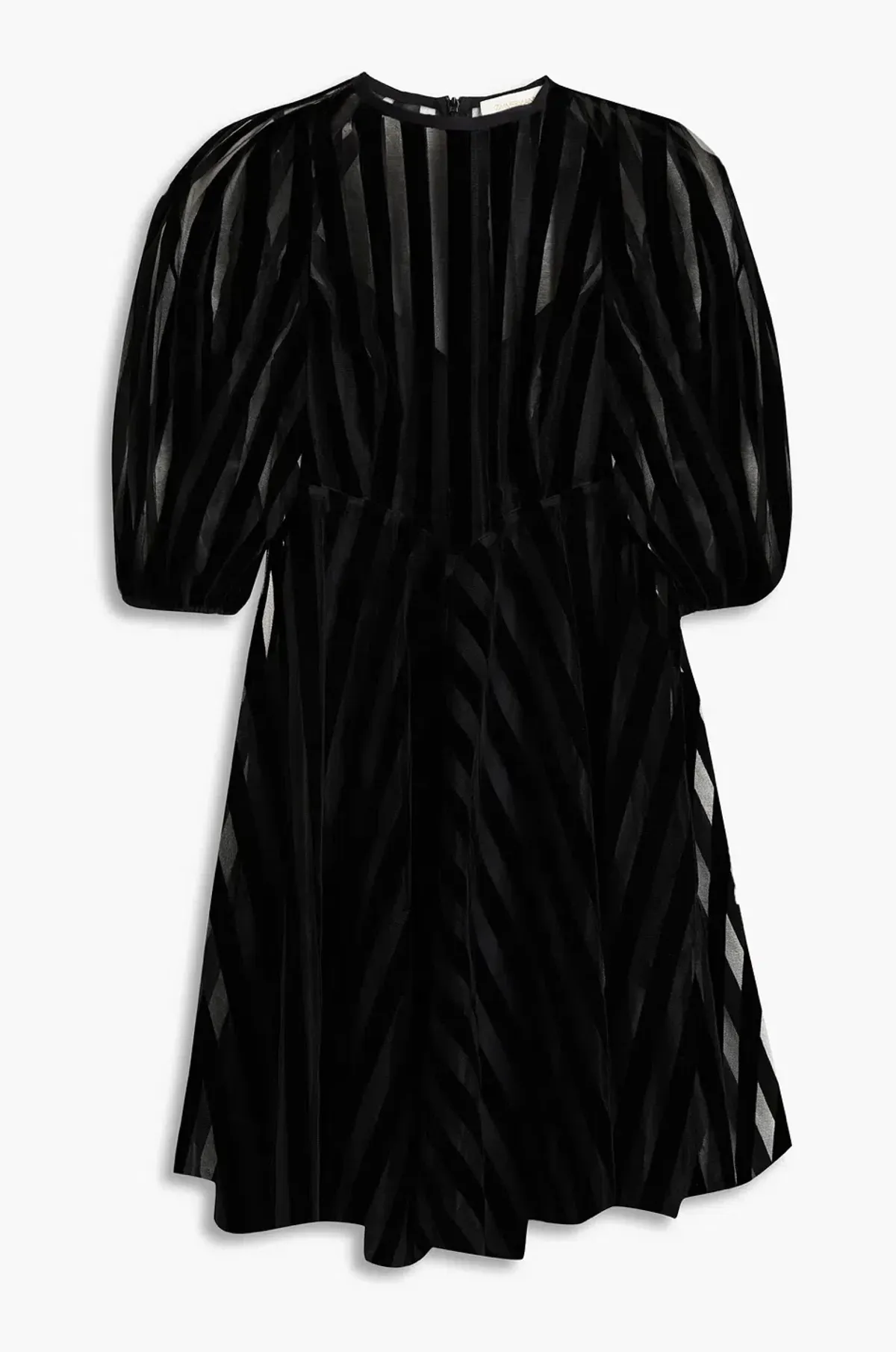 Zimmermann Striped Mini Dress Black Size 0/Au 8 - Image 3