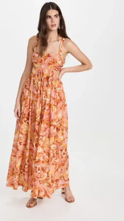 Hansen & Gretel Iman Dress Sunset Swirl Size S / Au 8 for rent on The Volte - image 1