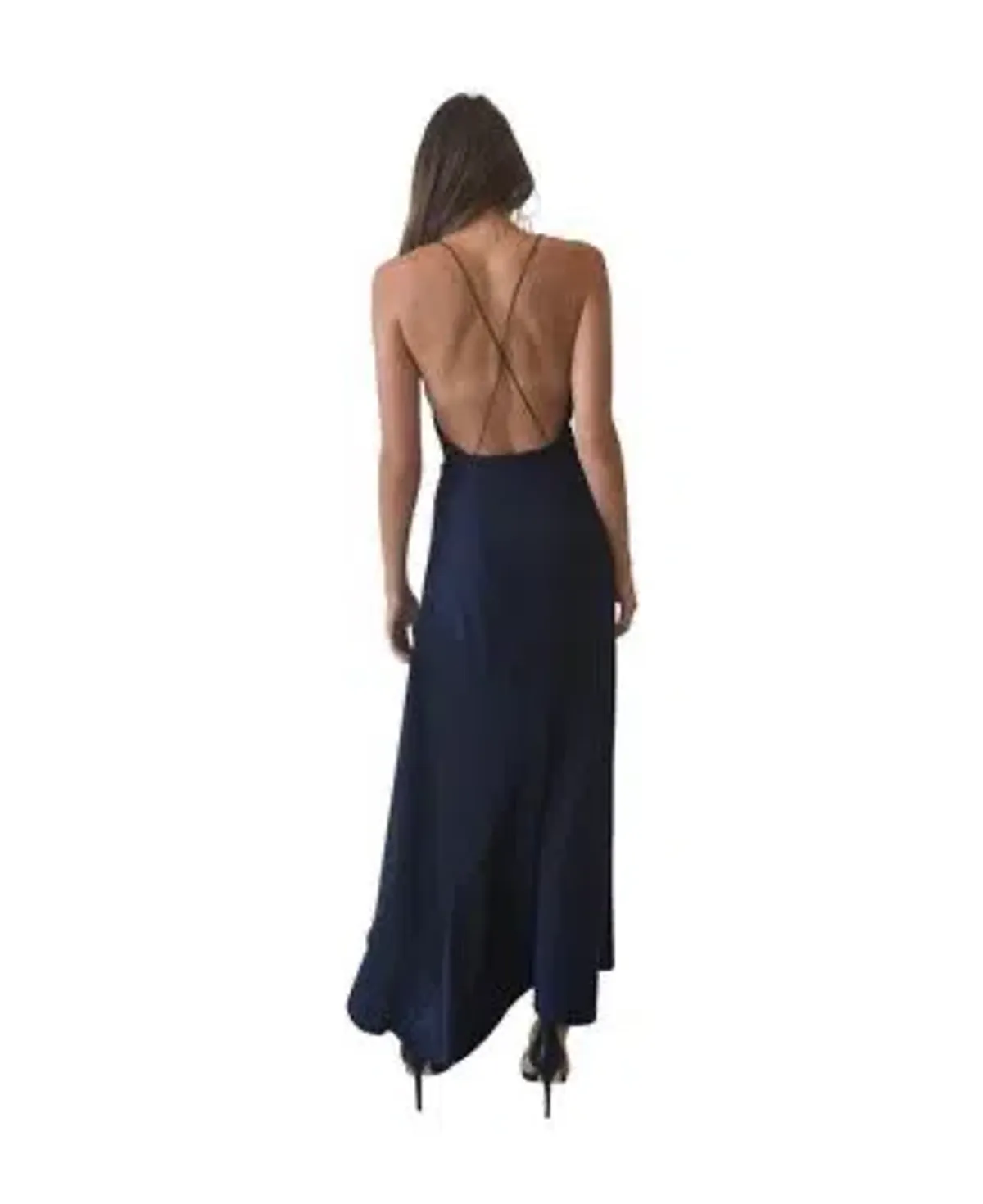 One Fell Swoop Monika Slip Dress Navy Size 6 - Image 2