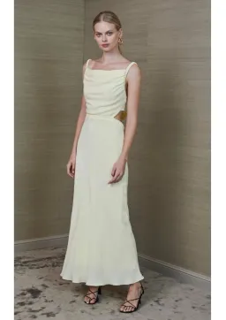 Bec & Bridge Mala Maxi Dress Butter Size 8 for rent on The Volte - image 1