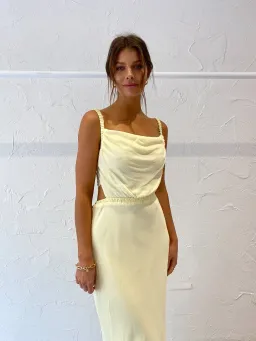 Bec & Bridge Mala Maxi Dress Butter Size 8 for rent on The Volte - image 3