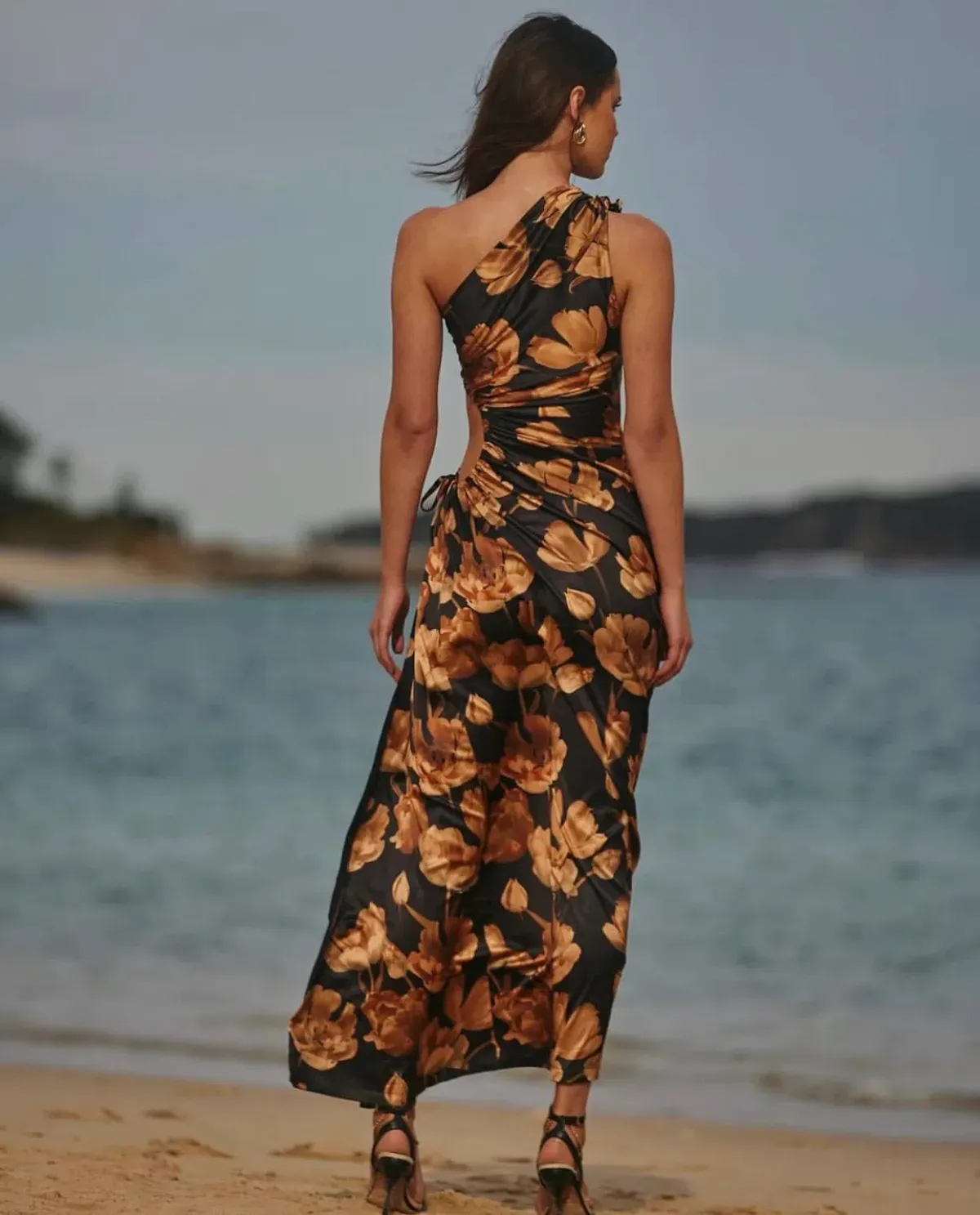 Sonya Nour Marabella Maxi Dress Print Size 12  - Image 4