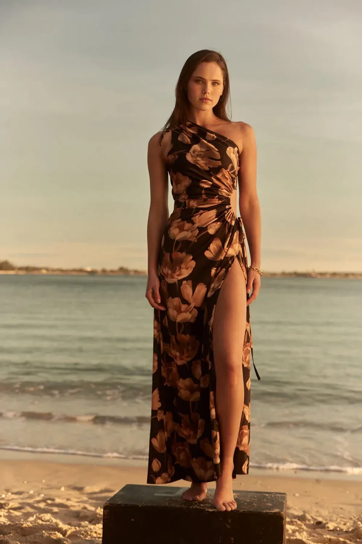 Sonya Nour Marabella Maxi Dress Print Size 12  - Image 1