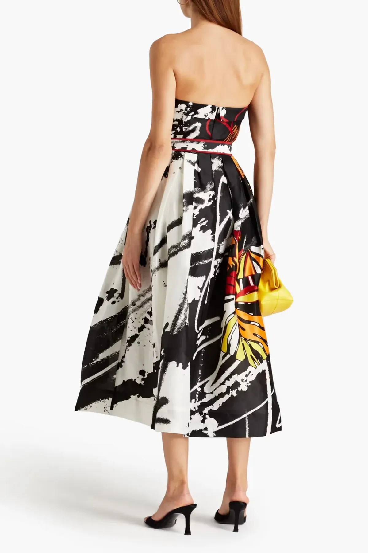 Leo and Lin Frida Bustier Dress Print Dress Size 10 - Image 2