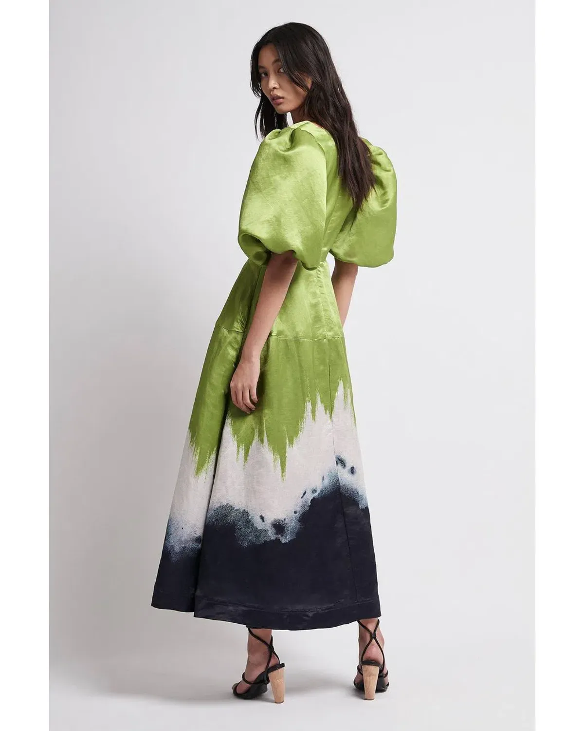 Aje Arcadian knot Dress Ombre Ink Size 6 - Image 2