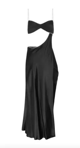 Michael Lo Sordo Symic Crystalline Luna Maxi Dress Black Size XS / Au 6 for rent on The Volte - image 5