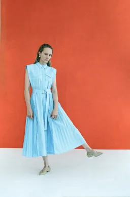 Acler Alcott Dress Blue Size 12 for rent on The Volte - image 5