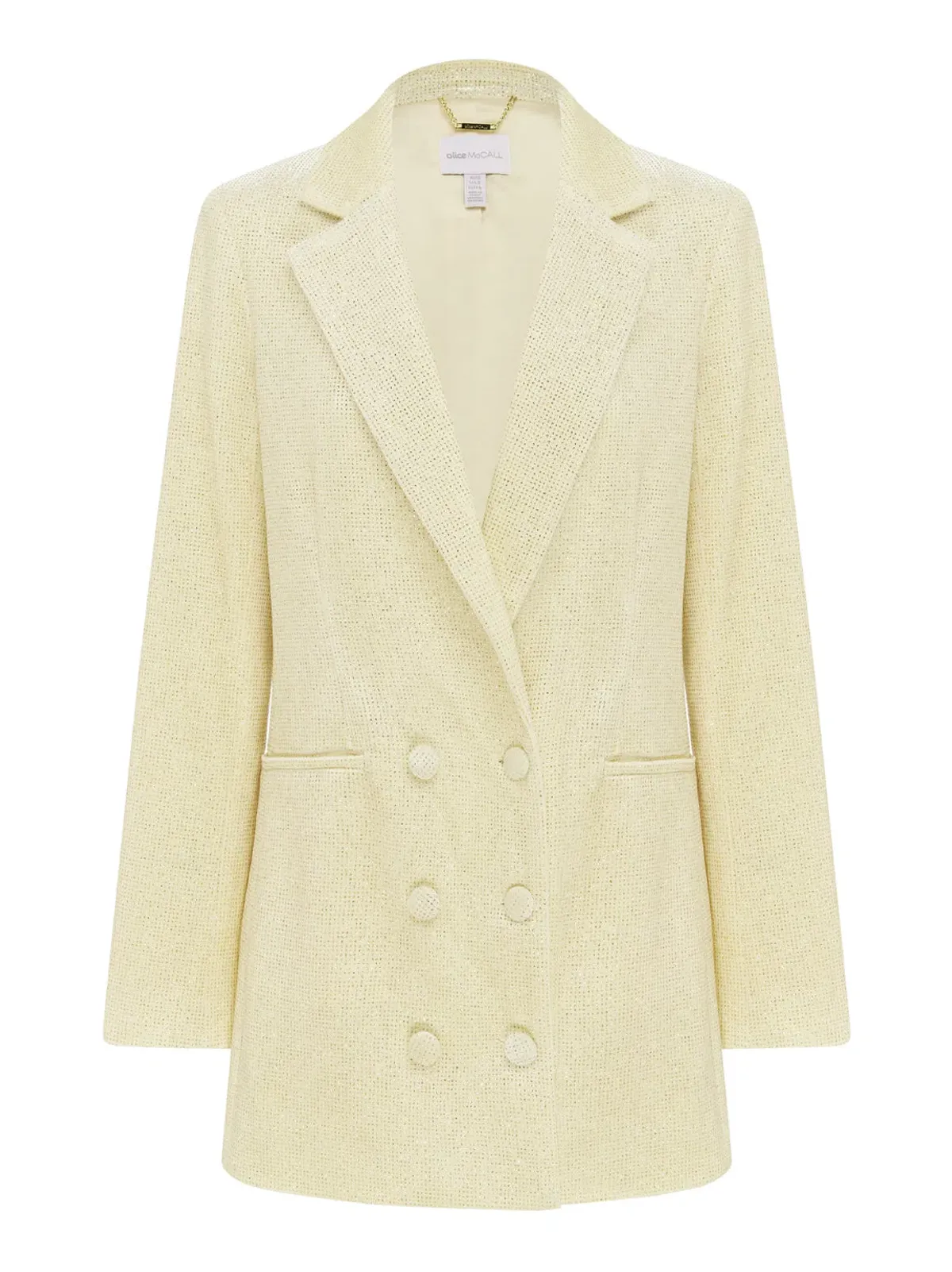 Alice McCall Citrus Midnight Magic Two-Piece Suit Cream Size 6 - Image 6