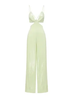 Alice McCall Night Sky Jumpsuit Lime Cream Size 10 for rent on The Volte - image 6