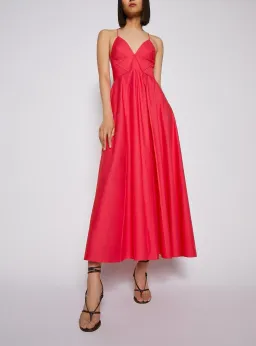 Scanlan Theodore Parachute Strappy Dress in Fuchsia Size 10  for rent on The Volte - image 1