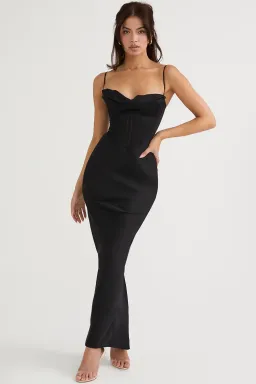 House of CB Charmaine Maxi Dress in Black Size S / Au 8 for rent on The Volte - image 1