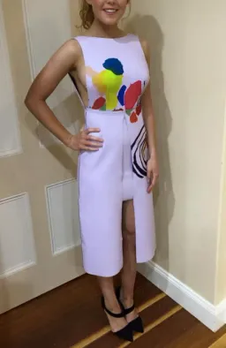 Alice McCall Multi Eye Candy Dress Lavender Size 6 for rent on The Volte - image 3