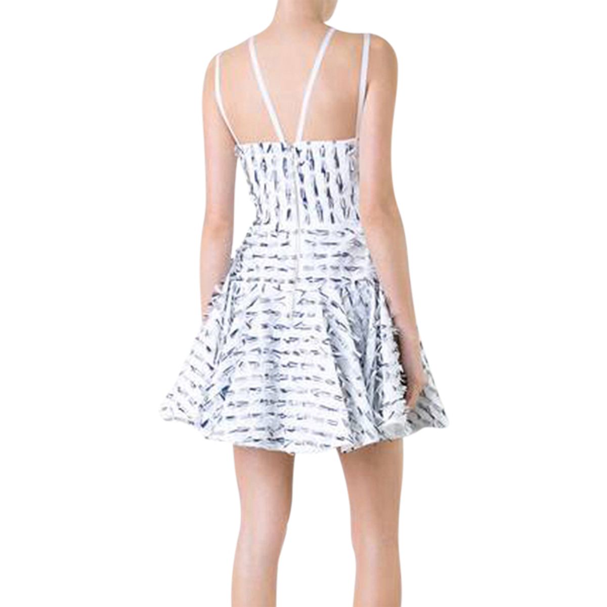 Alex Perry Avery Dress White Size 8 - Image 3