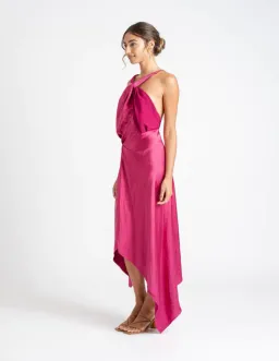 One Fell Swoop Audrey Dress In Boysenberry Size 8 for rent on The Volte - image 2