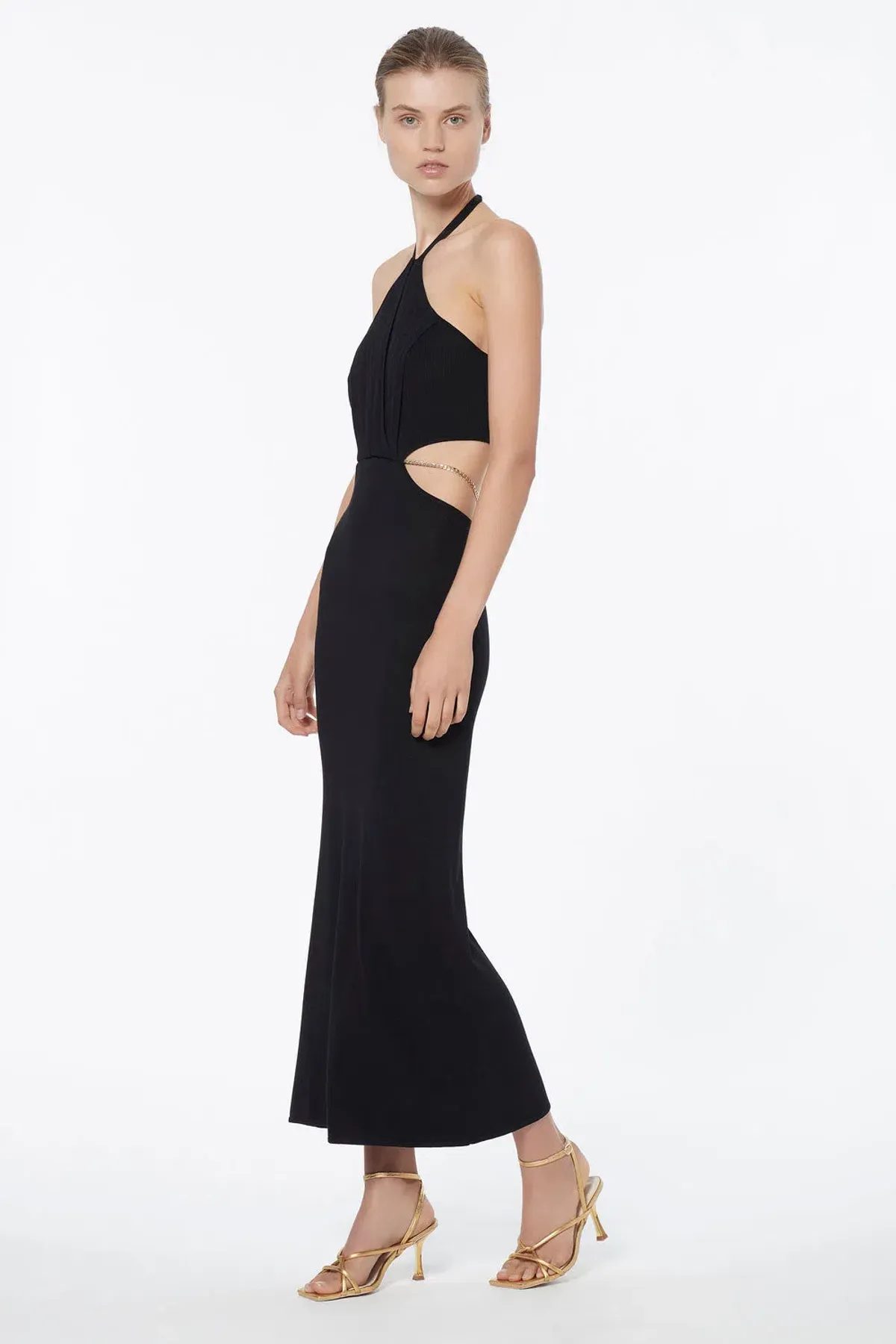 Manning Cartel Limitless Knit Chain Dress Black Size XS - Image 3